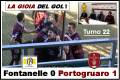 FONTANELLE - PORTOGRUARO: 0-1 UN GOL CHE VALE TRE PUNTI !