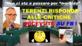 IL CONSIGLIERE TERENZI RISPONDE ALLE CRITICHE RICEVUTE SU FB !