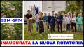 SAN MICHELE: FOTO UFFICIALI INAUGURAZIONE NUOVA ROTATORIA